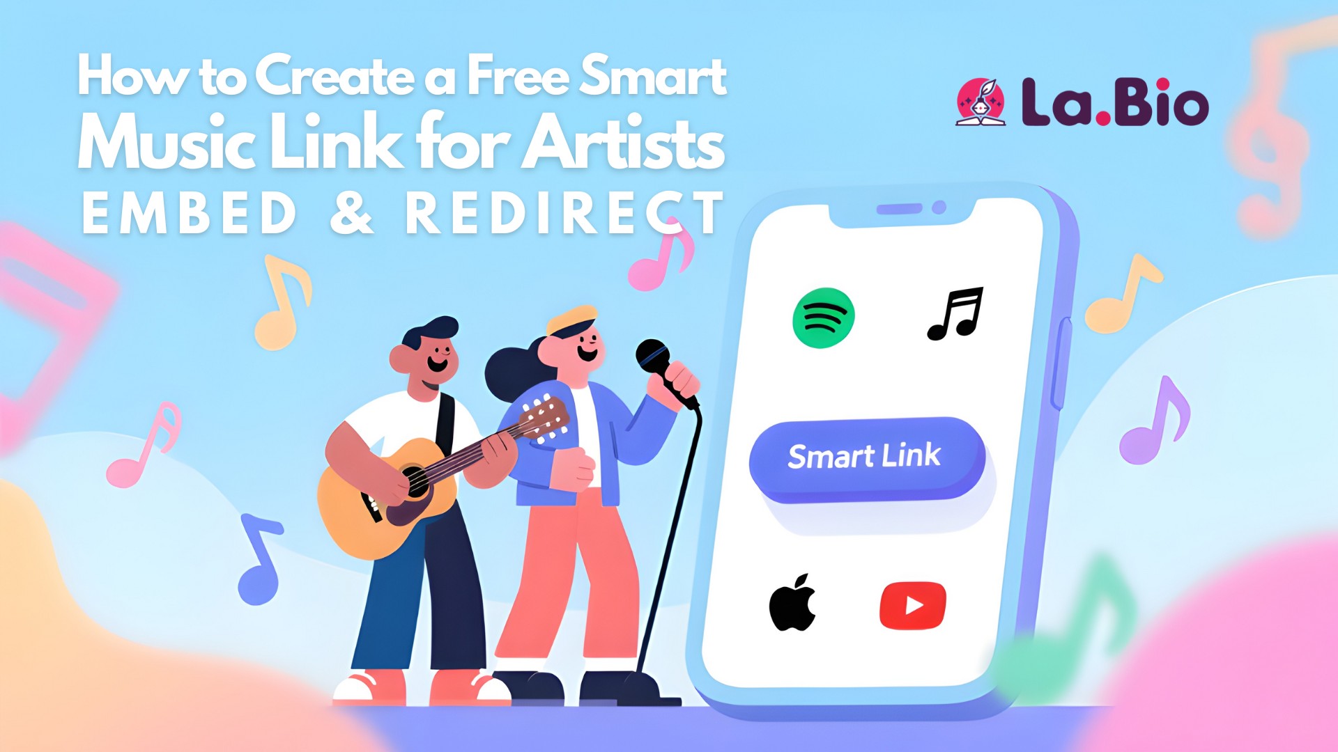 How to Create a Free Smart Music Link for Artists (Embed & Redirect)